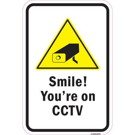 Signmission Safety Sign, 12 in Height, Aluminum, 24727 A-1218-24727